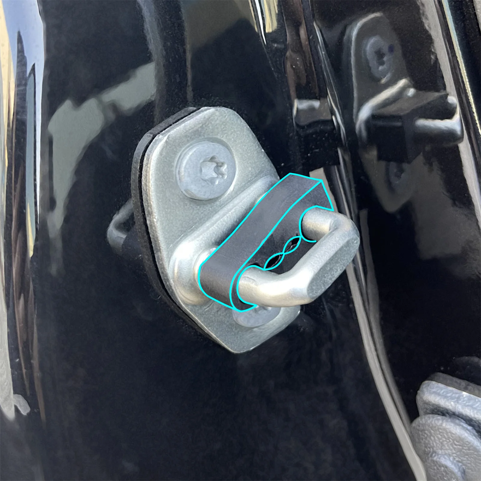 Tope antirruido para cerradura de puerta – Peugeot 208, 308 y 3008 - imagen 2