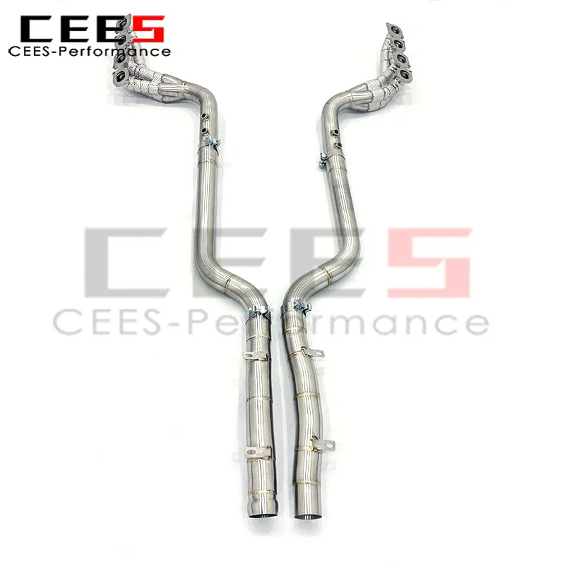 Tubo de bajada de escape CEES – Mercedes-Benz C63 AMG W204 6.2 V8 - imagen 2