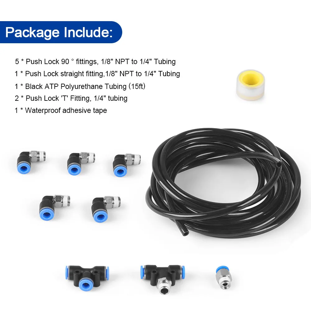 Kit bloqueo de vacío con empuje para puerta descarga turbo y solenoide - imagen 2