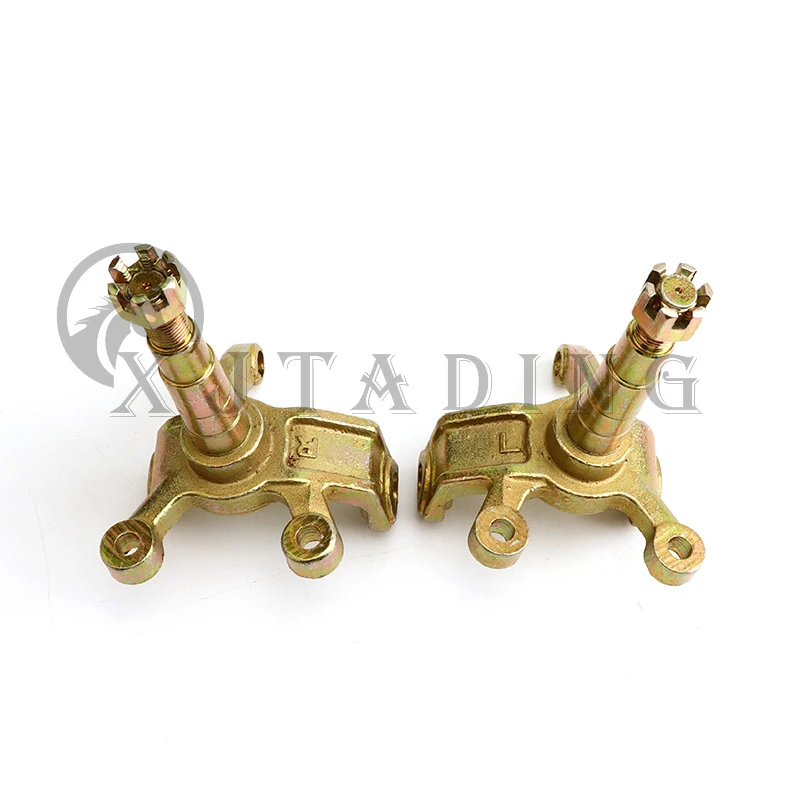 1 par de husillos de nudillo de puntal de dirección de 17mm-20mm aptos para China ATV 110cc 150cc 200cc 250cc Go Kart Buggy UTV Quad piezas de bicicleta - imagen 4