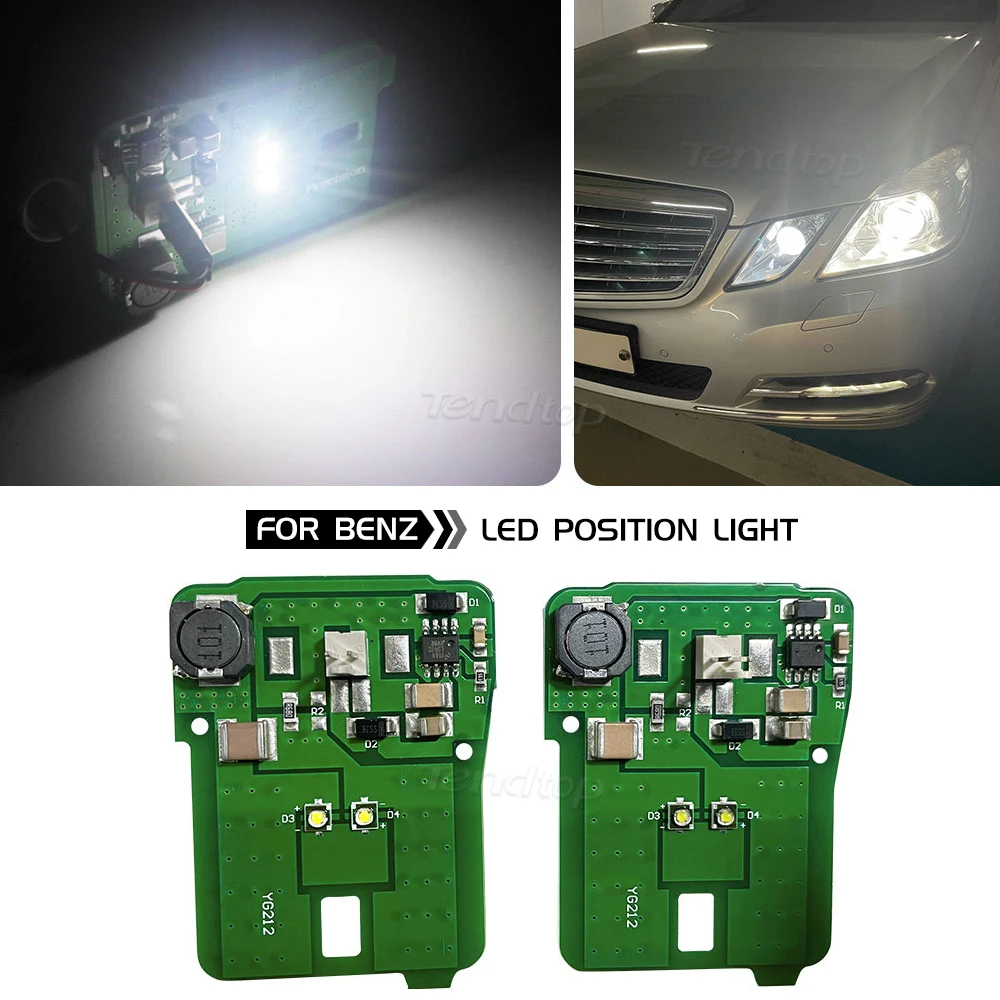 Luz de posición LED blanca Mercedes-Benz Clase E W212/C207 2010-2013