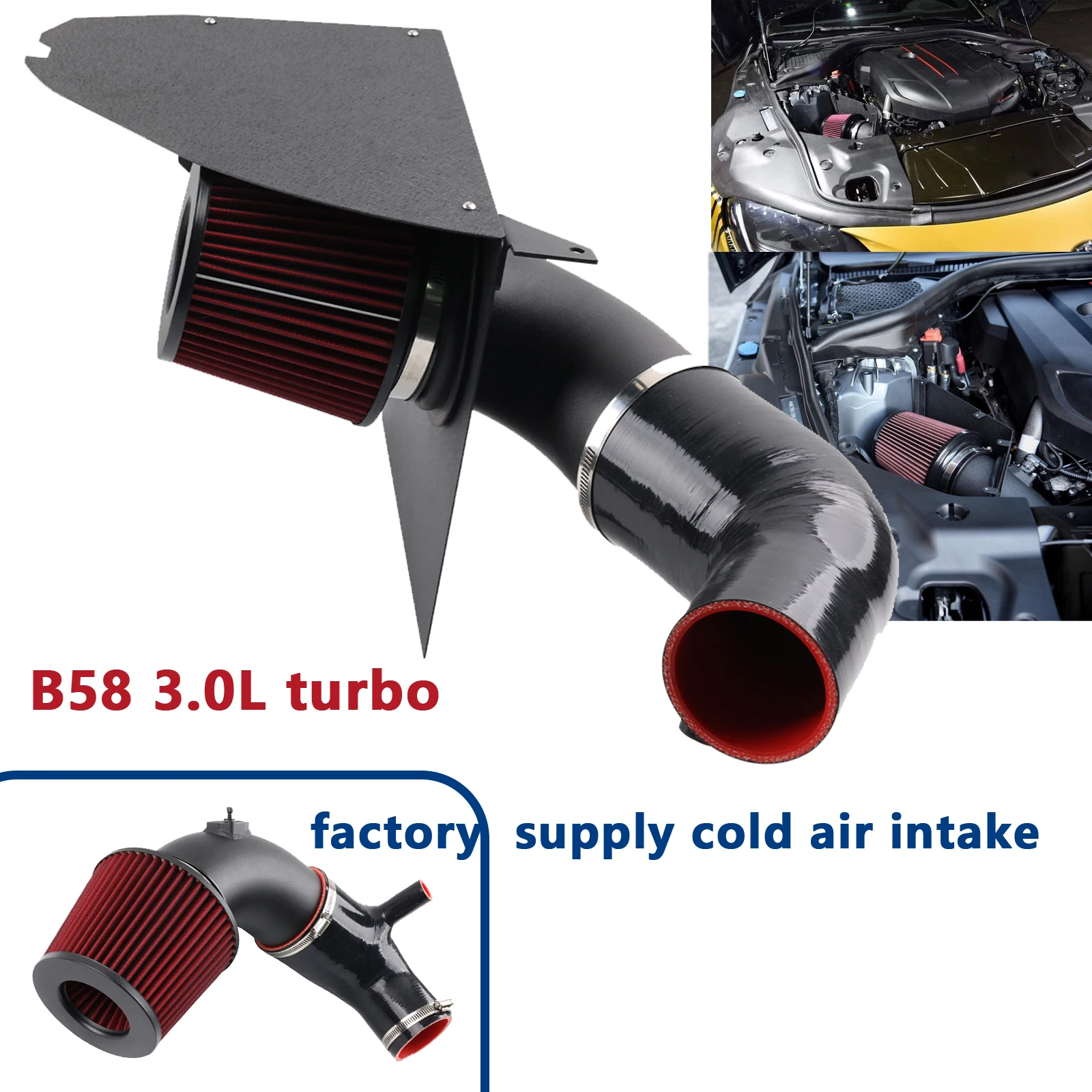 Kit de admisión de aire frío para BMW Z4 y Supra A90/A91 B58