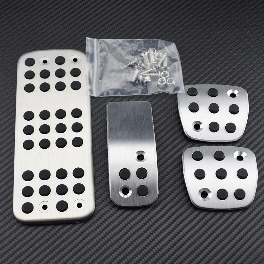 Kit de pedales de embrague de freno de Pedal, cubierta para Peugeot 206 206CC CC AT MT (ancho 2005 2006 2007 2008 2009, estilo - imagen 3