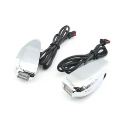 Luz delantera LED blanca para Harley Davidson Road Glide