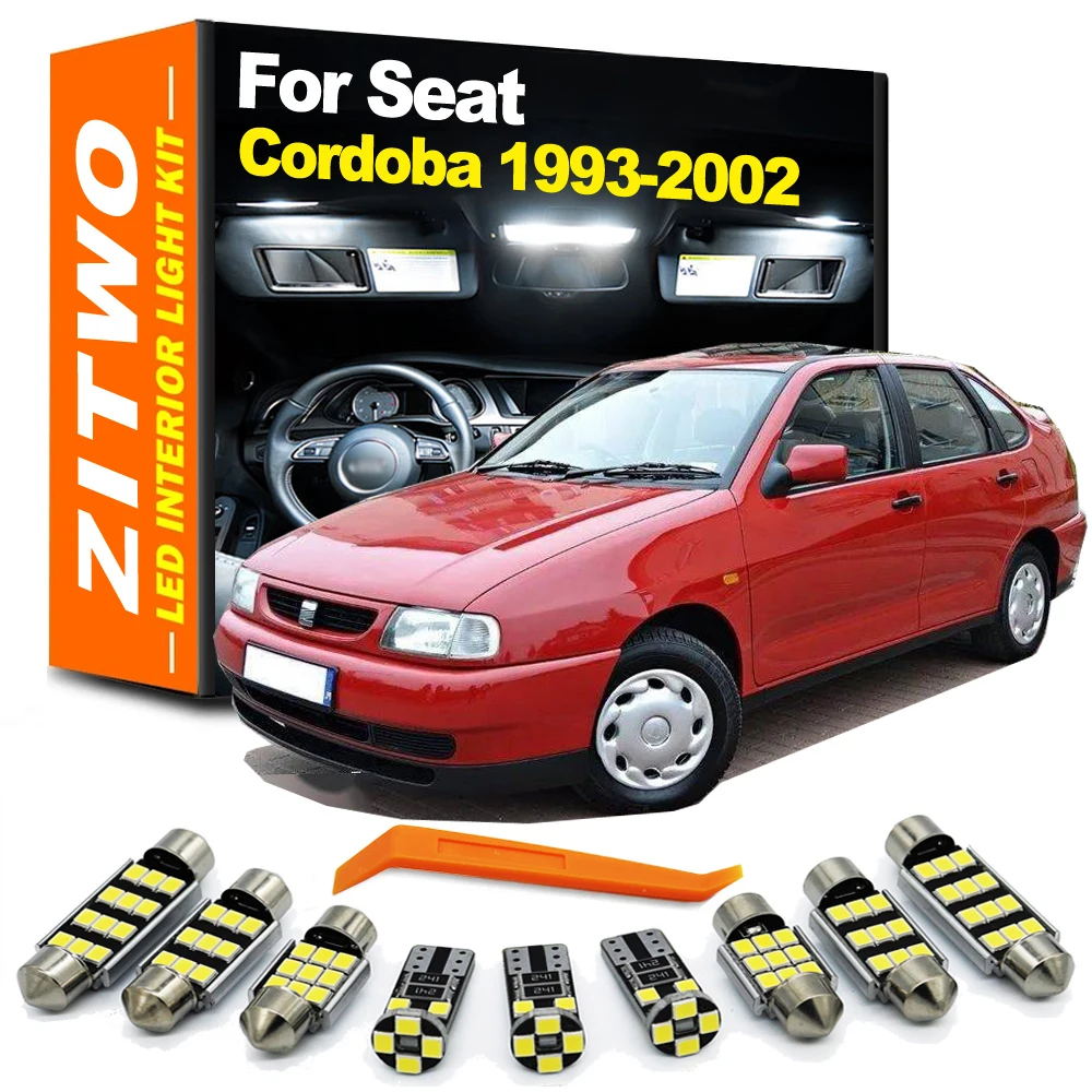 ZITWO Kit luces LED Seat Cordoba MK1 1993-2002 maletero lectura