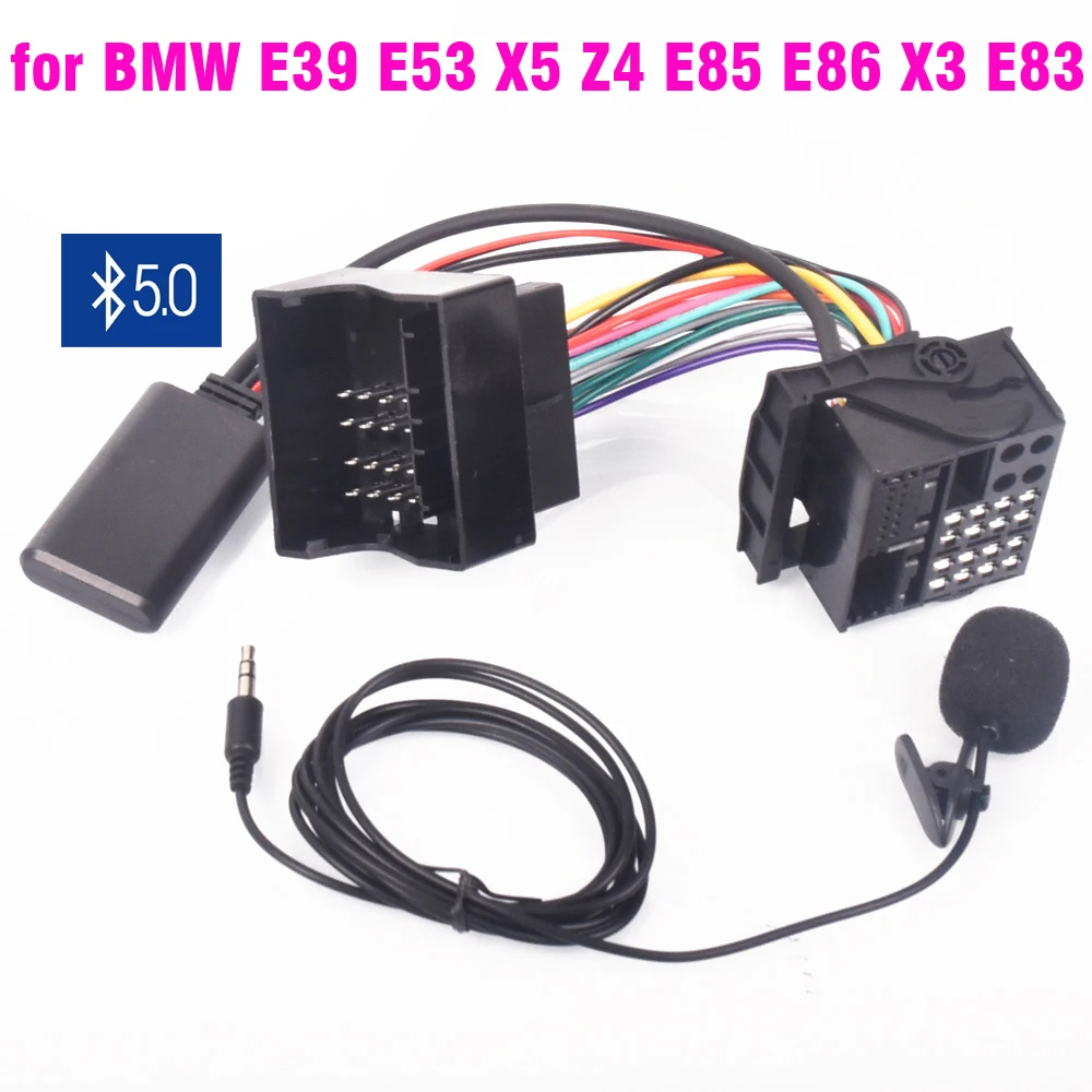 Cable Adaptador Bluetooth 5.0 con Micrófono – BMW E39 X3 X5 Z4 MINI