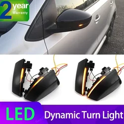 Intermitentes LED dinámicos de retrovisor para VW Polo 6R/6C