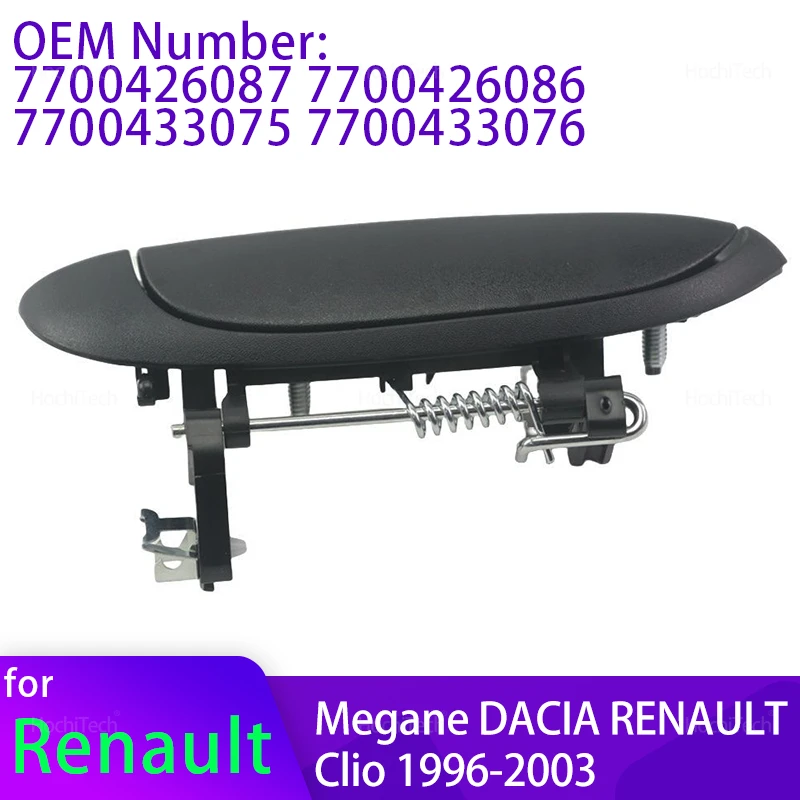Renault 7700426087 maneta exterior puerta delantera izquierda Megane