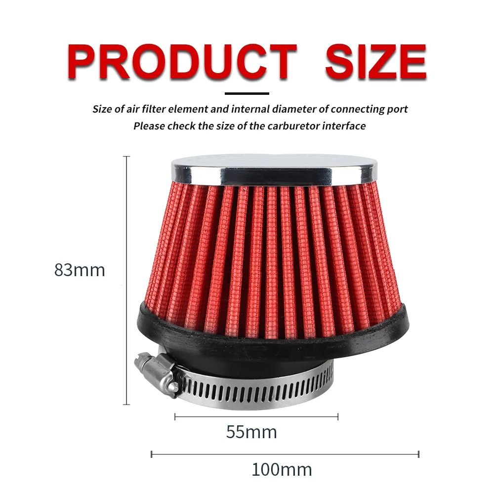 NIBBI Carburador PWK 34mm Filtro Aire Pitbike Yamaha/Suzuki 250-400cc - imagen 5