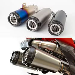 Silenciador escape moto universal Ducati PANIGALE V4 Yamaha MT-10