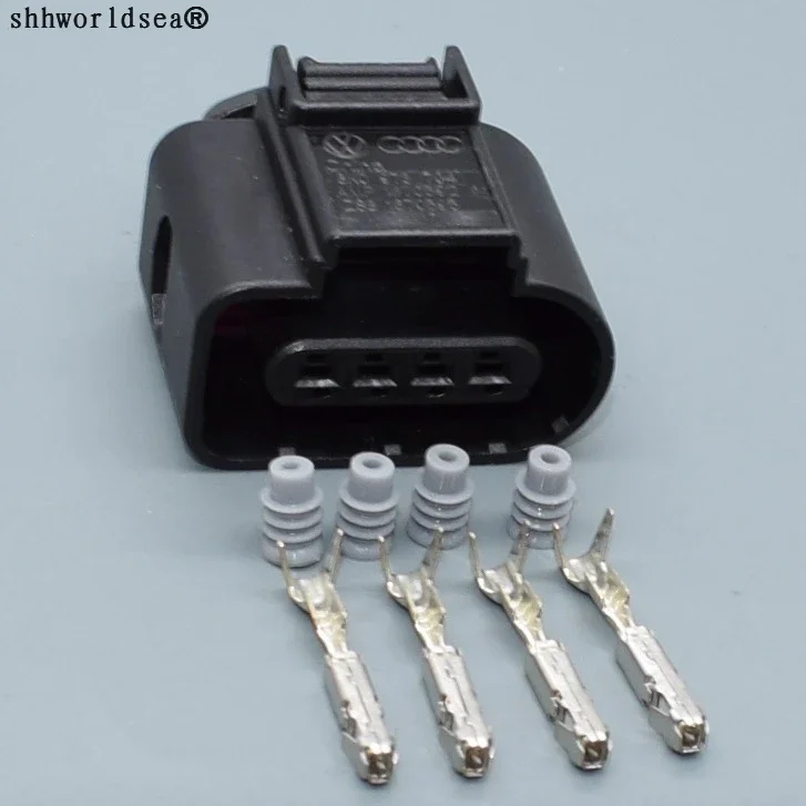 Conector arnés 4 pines con cables 0973704 – Audi A4 8K