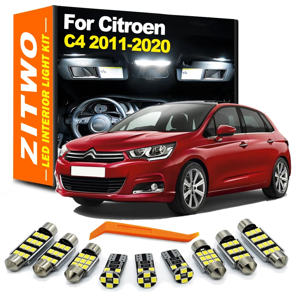 ZITWO bombilla LED cúpula interior luz de mapa – Citroën C4 2011-2020
