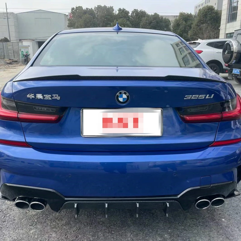 Alerón maletero BMW Serie 3 G20 M3 Style 2019-2023 carbono negro - imagen 3