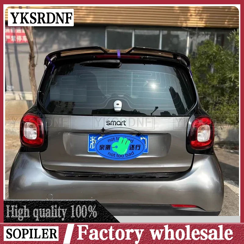 Alerón trasero ABS sin pintar para Mercedes-Benz Smart Fortwo 453