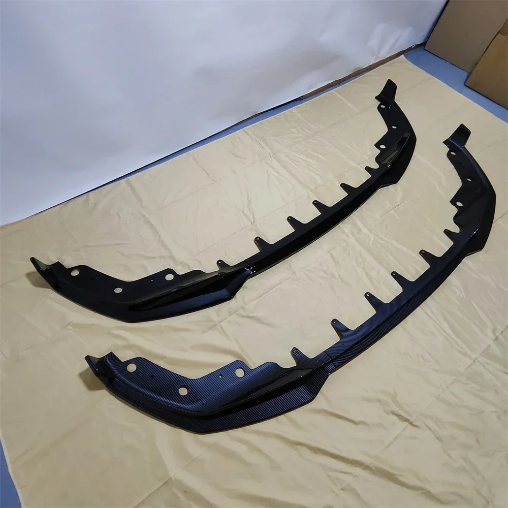 3 uds para BMW G20 G21 320i 330i M340i xDrive m-sport 2019-2022 difusor de labio de parachoques delantero divisor alerón ABS kits de carrocería sintonización - imagen 4