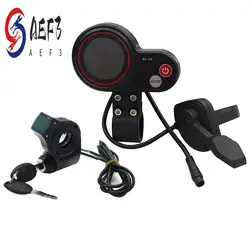 Kit pantalla LCD acelerador AEF3 QS S4 + cable ignición para patinete Zero 8 9 10 8X 10X