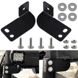 Para Polaris Ranger 2013-2019 barra de luz LED trasera bandera látigo soporte de montaje accesorios de luz Led todoterreno para soporte de luces de trabajo