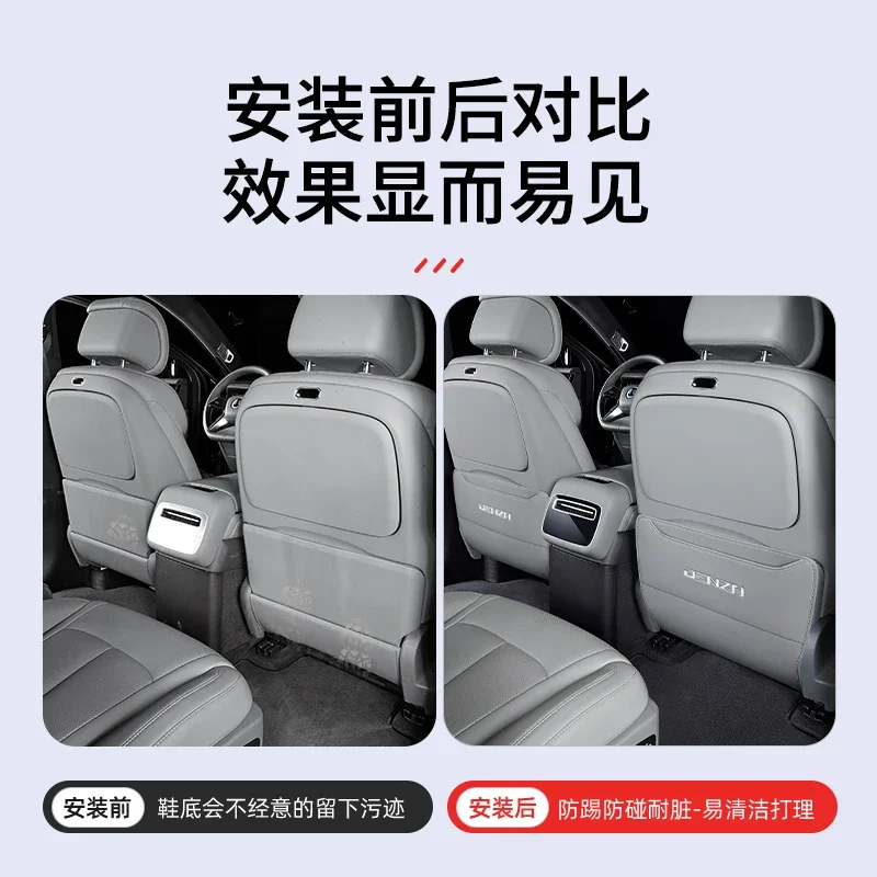 Almohadilla antipatadas respaldo asiento Denza N9 2025 interior - imagen 5