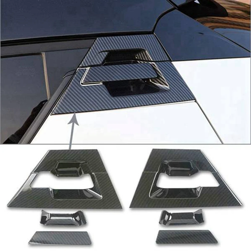 Protectores de maneta efecto carbono para Toyota C-HR 2016-2020 - imagen 2