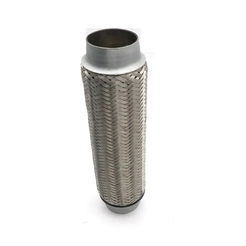 Tubo de escape universal acero inoxidable con silenciador flexible - imagen 5