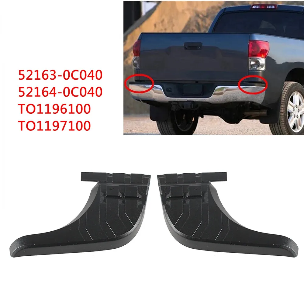 Juego de almohadillas de parachoques trasero para Toyota Tundra