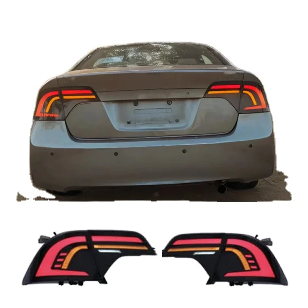 Luz trasera Led modificada, luz trasera, freno, estacionamiento, señal de giro, lámpara antiniebla para CIVIC 2006-2011 EE. UU. - imagen 3