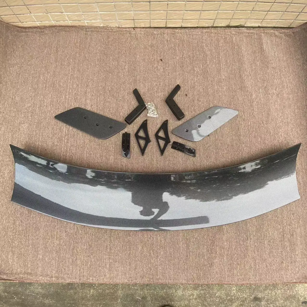 Vicrez-alerón trasero de fibra de carbono para Ford Mustang GT500, plástico ABS, estilo deportivo, 2015, 2016, 2017, 2018, 2019, 2020, 2021, 2023 - imagen 5