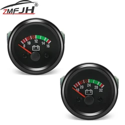 Voltímetro digital LED para coche y camión, medidor de voltaje