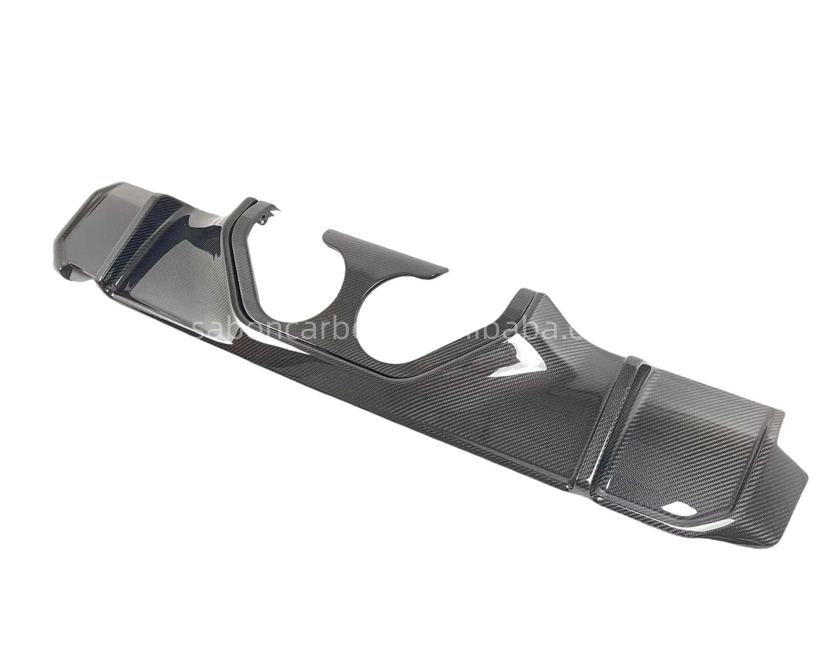 Difusor carbono fibra BMW M3 M4 G80 G82 – Alerón trasero - imagen 4