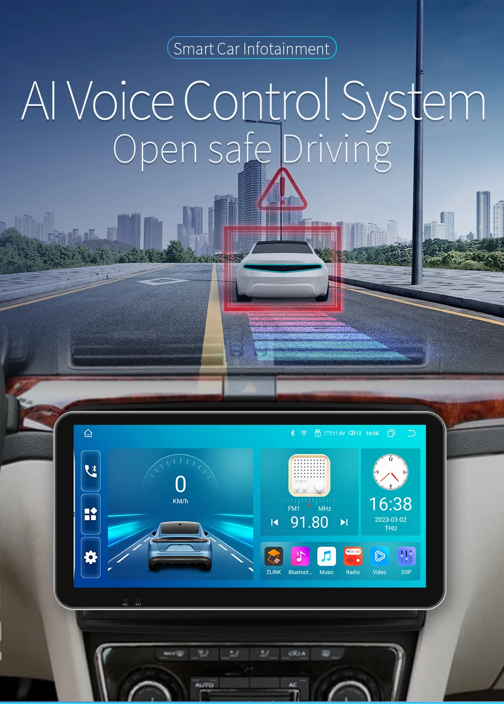 Radio multimedia Android para Skoda Superb 2
