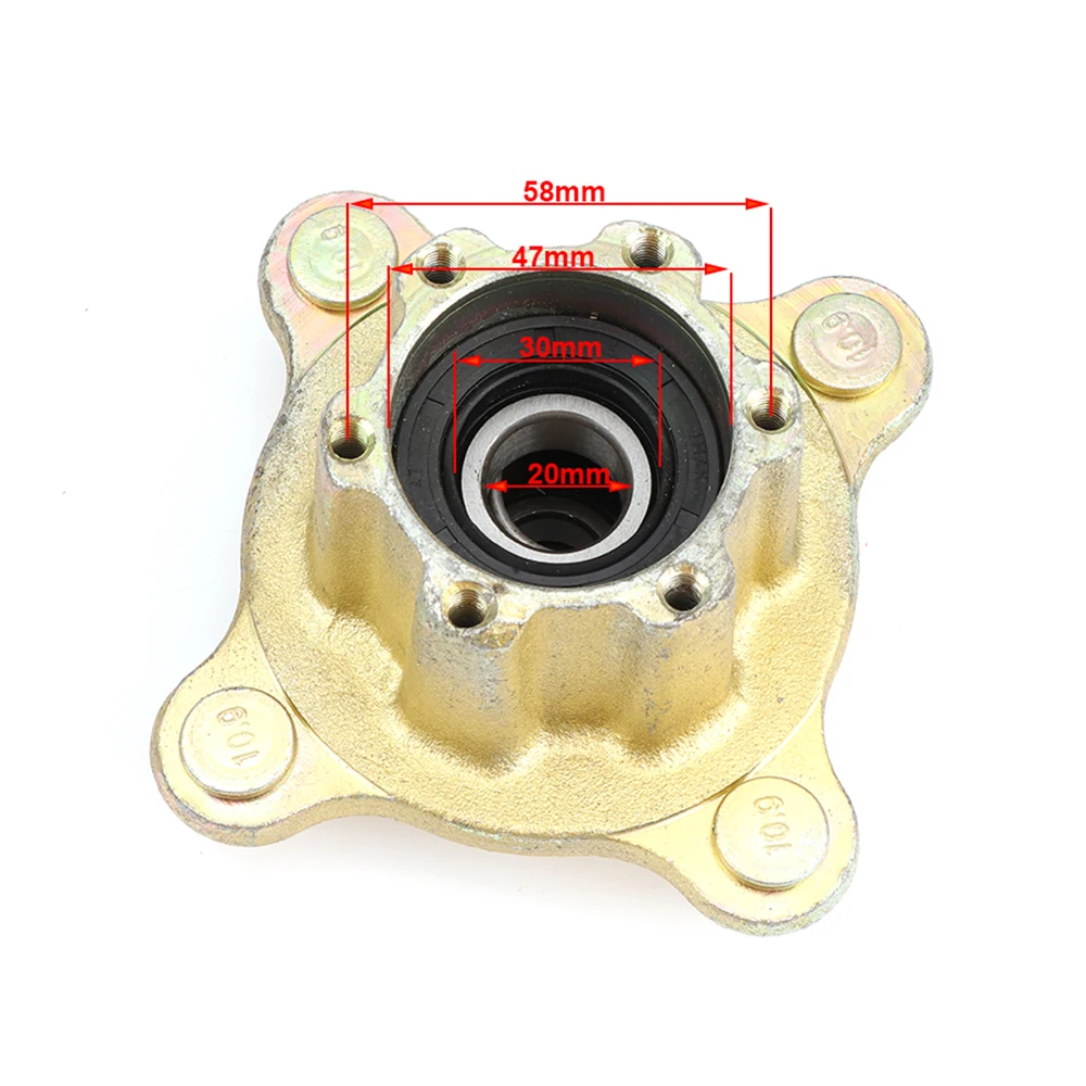 Buje de rueda delantero para disco de freno Stud M10 - Go Kart/ATV - imagen 4