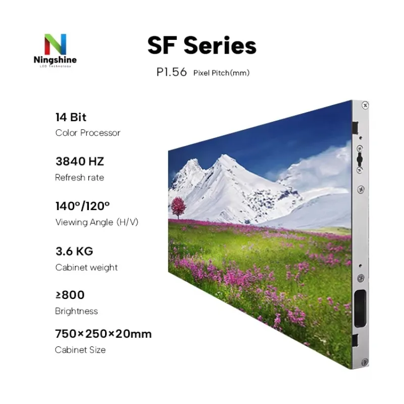 Gabinete aluminio para panel pantalla LED SMD interior eventos - imagen 2