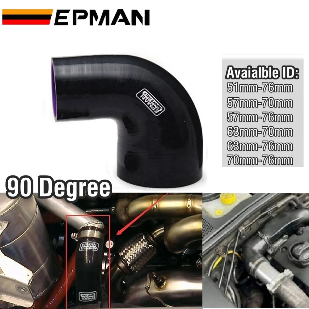 EPMAN Manguito reductor de silicona 90° 4 capas – BMW E39
