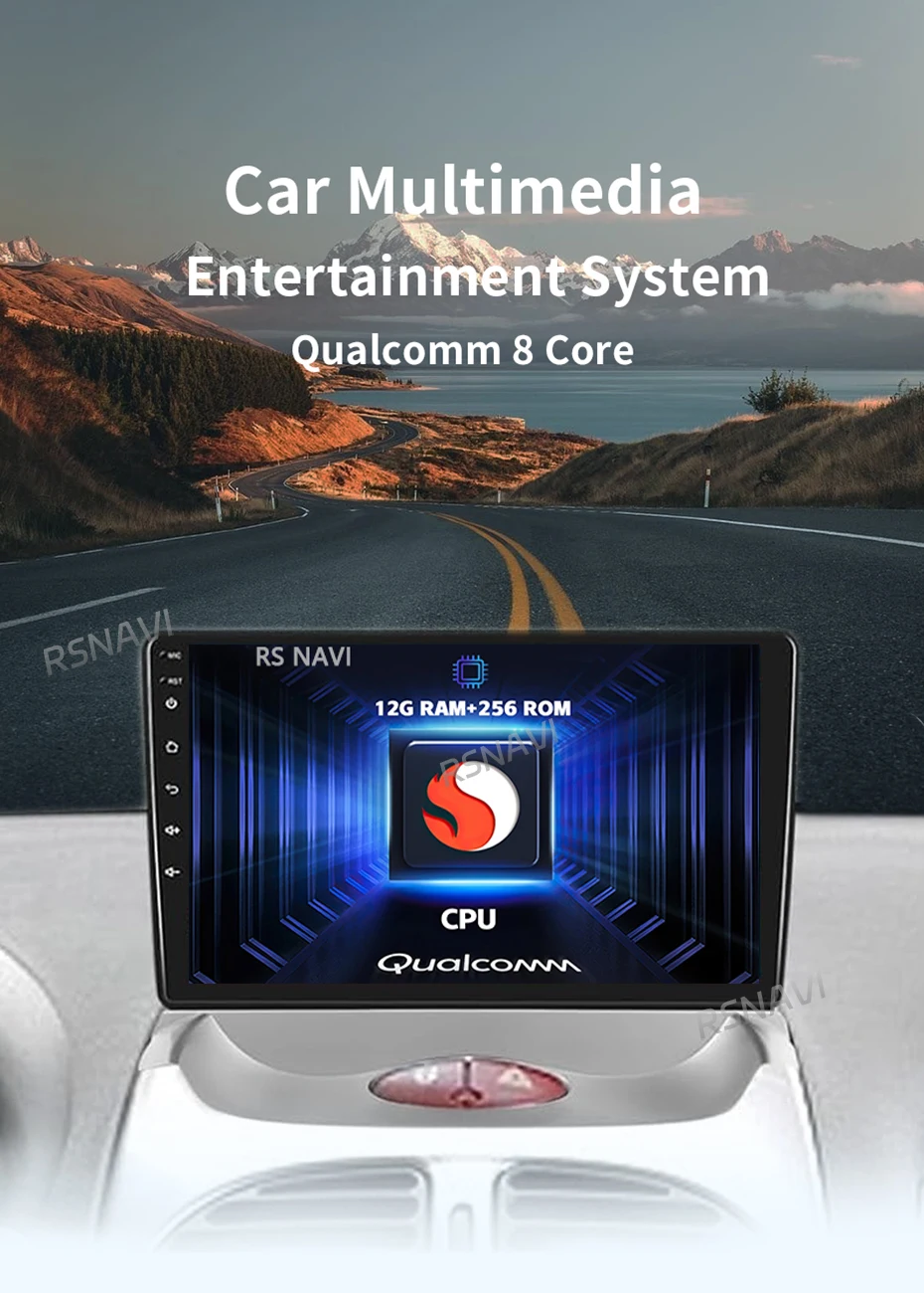 Conectividad y pantalla multimedia orientada al uso en coche