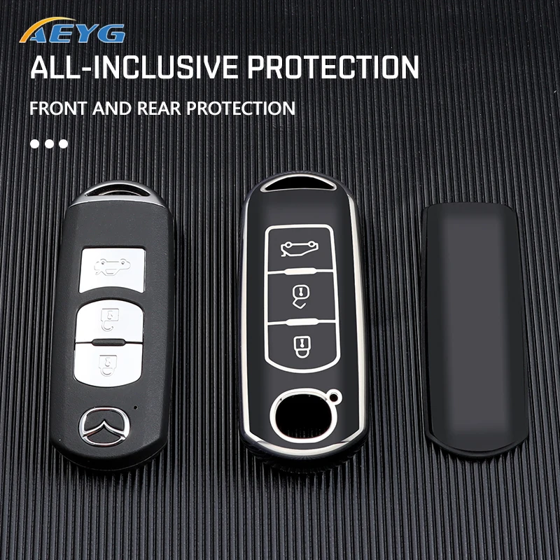 Funda de TPU para mando a distancia de coche Mazda 2, 3, 6 y CX-5 - imagen 5