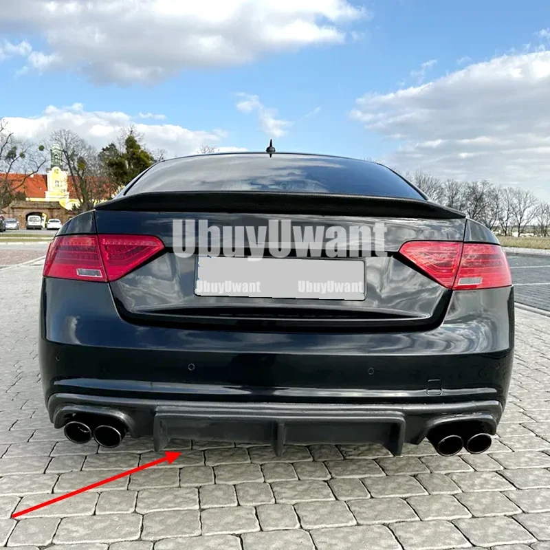Alerón difusor trasero de fibra de carbono Audi A5/S5 Coupé 2012-2016 - imagen 2