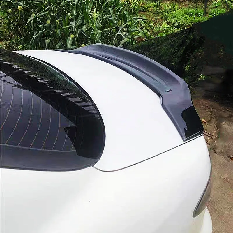 Alerón trasero R Style para Mazda 6 2003-2017, ABS negro brillo - imagen 5