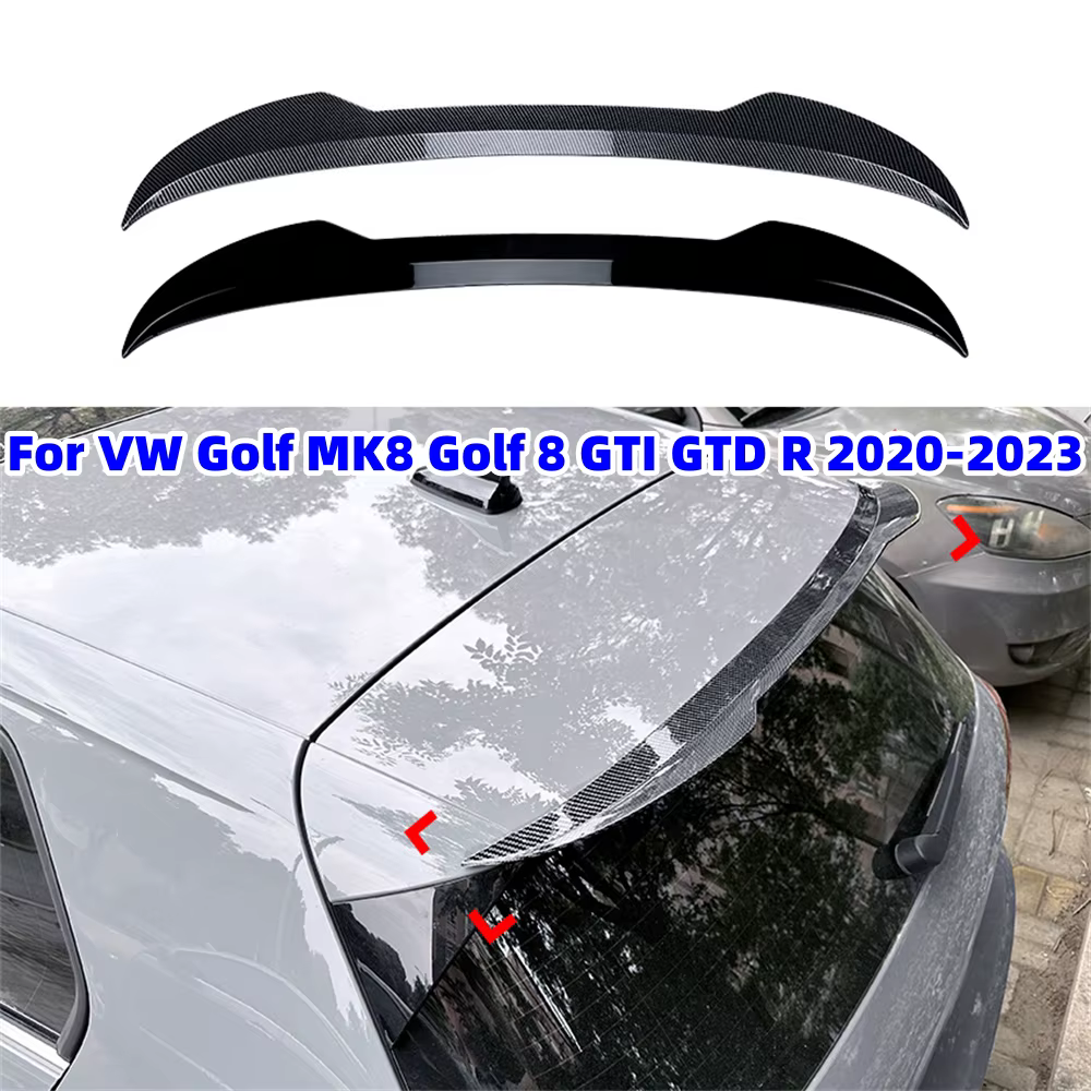 Alerón trasero de techo estilo Maxton para VW Golf 8 GTI/GTD/R