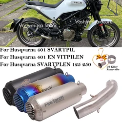 Silenciador de escape Husqvarna Vitpilen y Svartpilen 401