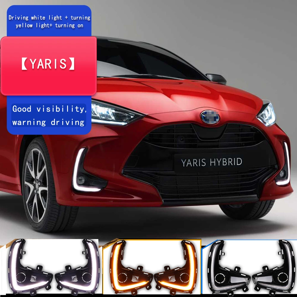 Luz diurna LED con intermitente dinámico – Toyota Yaris 2020-2022