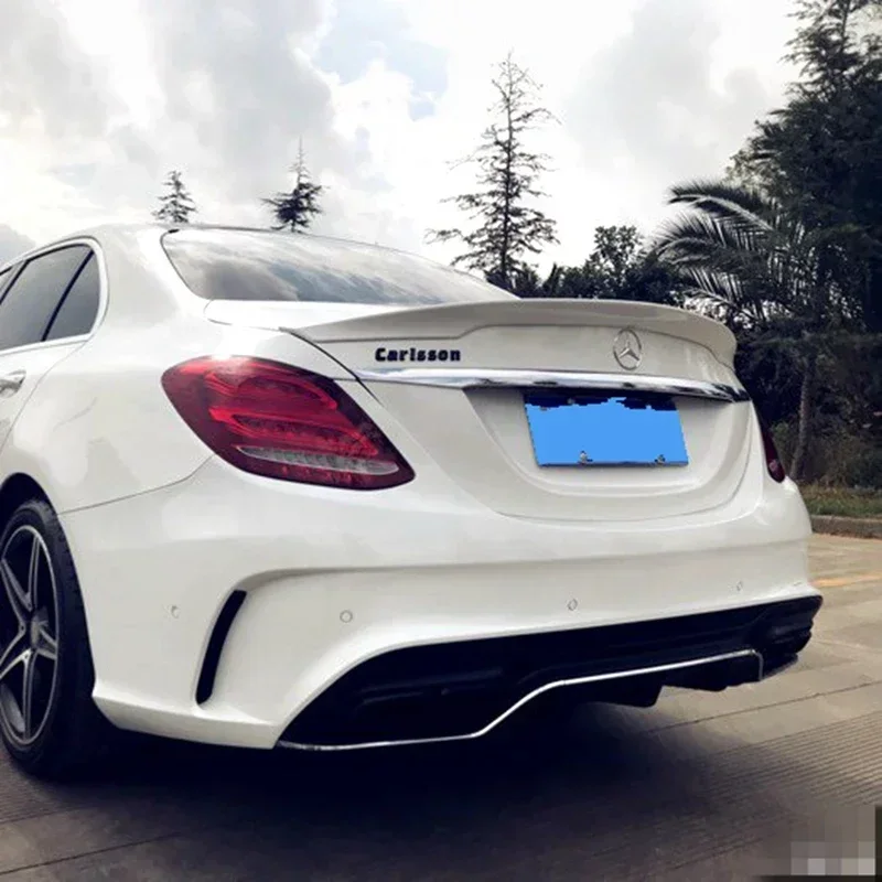 Mercedes-Benz Aleron trasero W205 Clase C (2014-2018) ABS decorativo - imagen 3