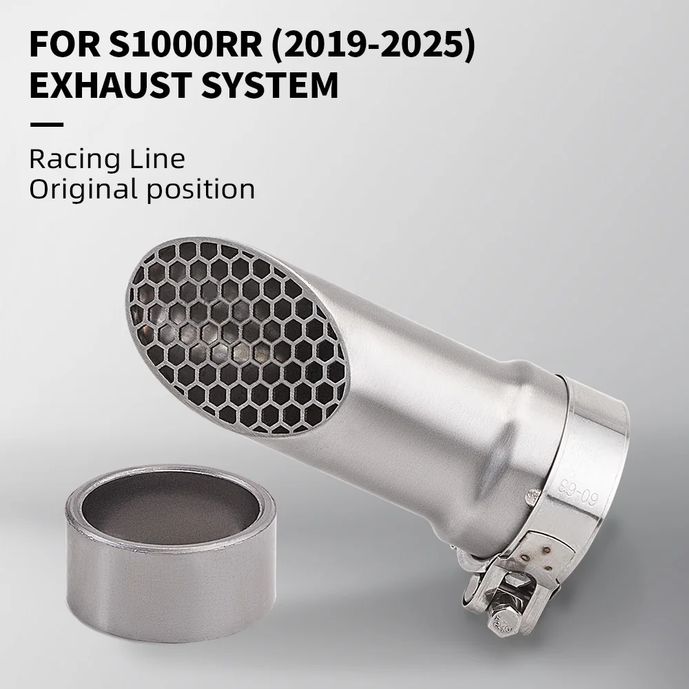 Escape Slip-On GP de acero inoxidable para BMW S1000RR 2019-2025