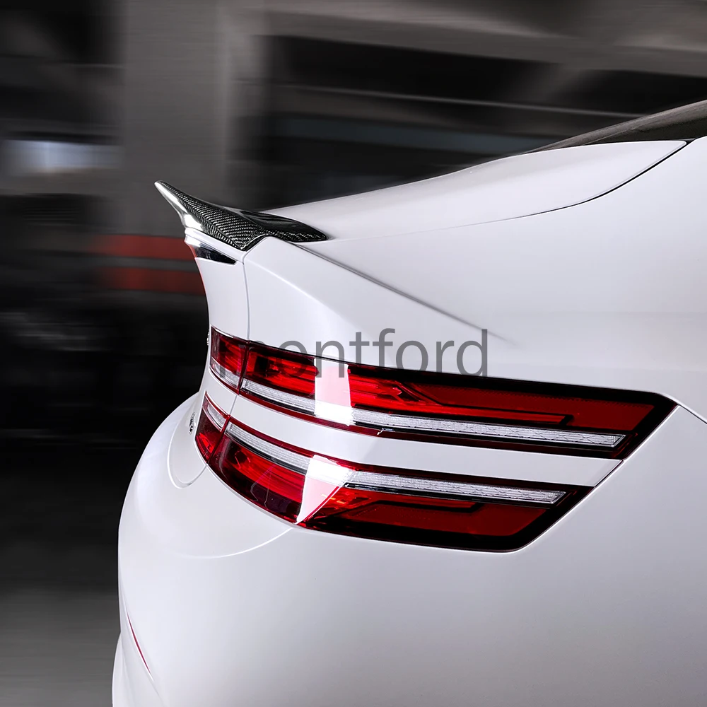 Alerón trasero fibra carbono para Hyundai Genesis G80 2021-2025 - imagen 4