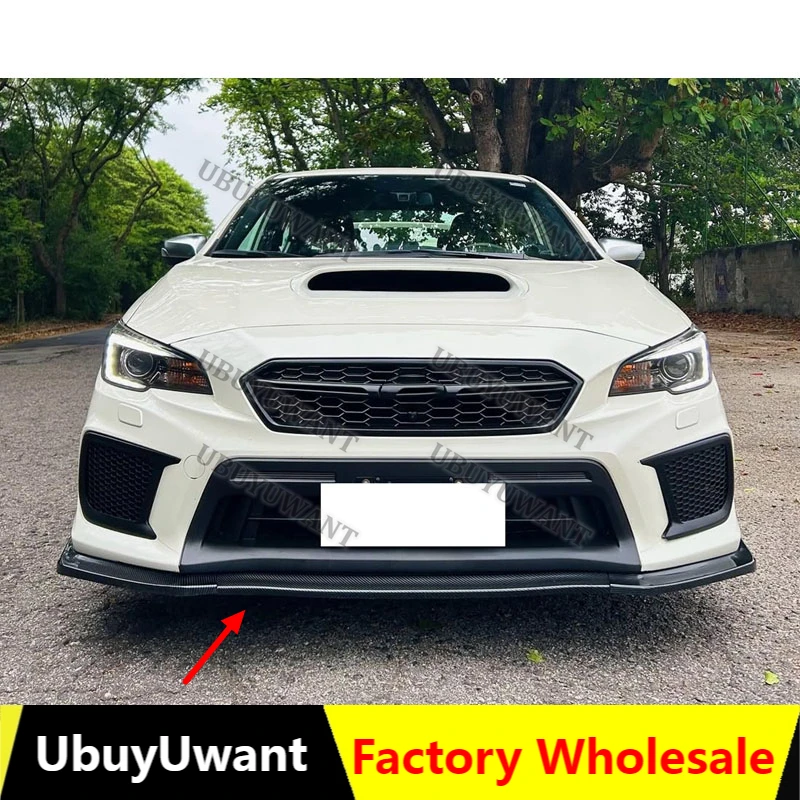Divisor delantero Subaru WRX STi MK4 VA 2018-2021 aerodinámico