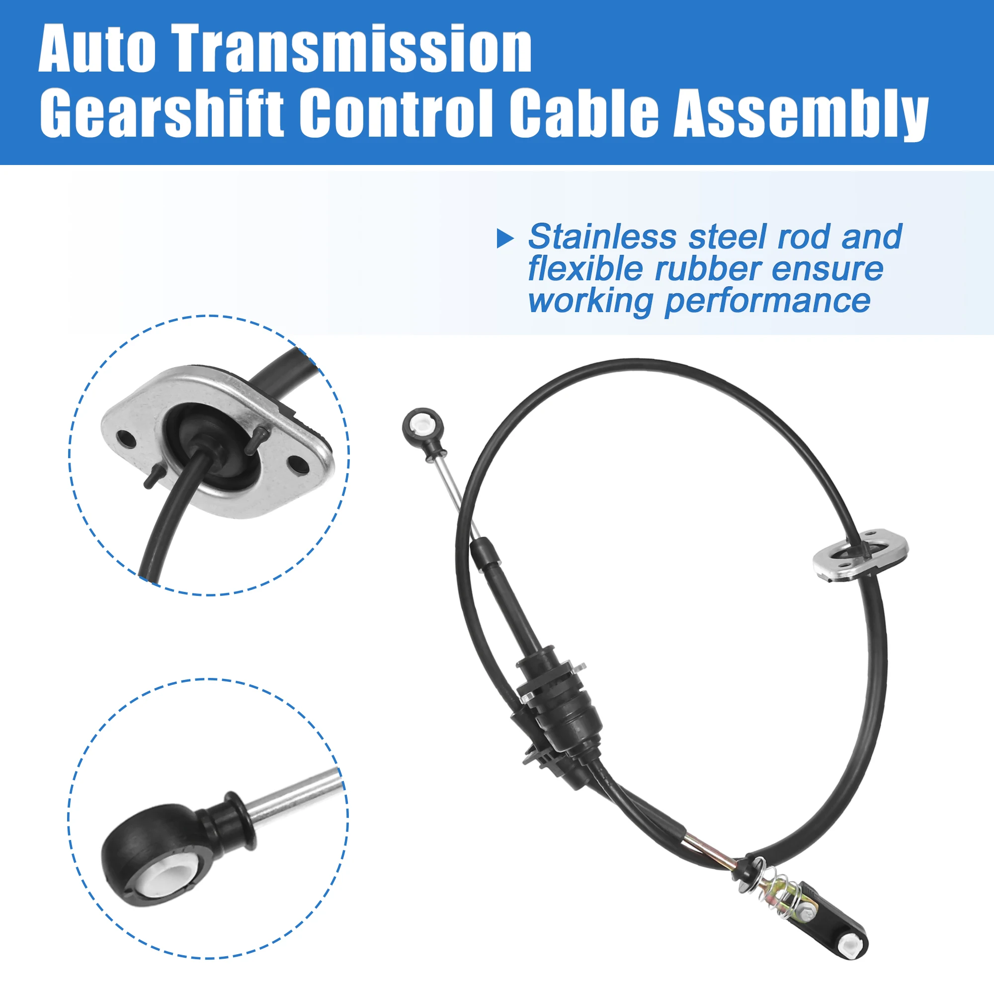 Cable palanca cambios Autohaux 52060164AC para Jeep Wrangler 2007-2010 - imagen 3