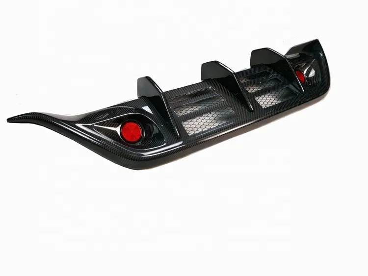 Difusor trasero fibra carbono WAL-D Nissan GT-R R35 CBA 08-11 - imagen 2