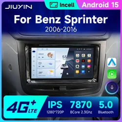 Radio Android con GPS y CarPlay para Mercedes Sprinter y VW Crafter