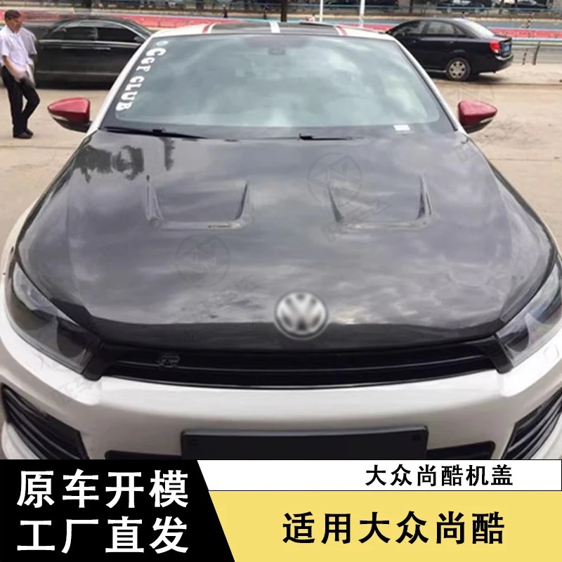 Capó fibra de carbono para VW Scirocco – estética tuning deportiva - imagen 3