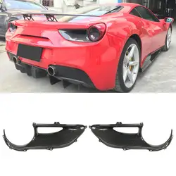 Cubierta de piloto trasero de carbono Ferrari 488 GTB/Spider/Pista