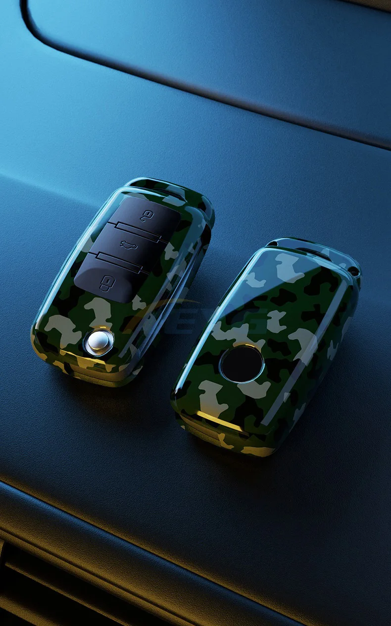 Vista de la funda compatible con distintas llaves Volkswagen